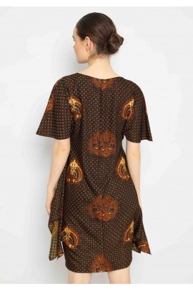 Lyne Halim Dress Batik Truntum Batwing, 3046.