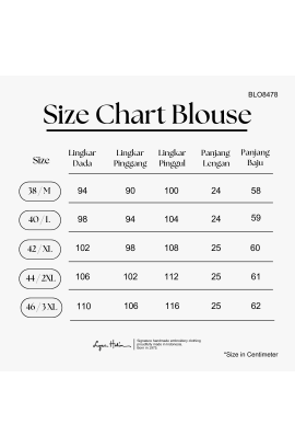 Lyne Halim Blouse Batik Dobby Janggan– Atasan Wanita Formal Modern, BLO-3430