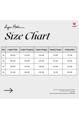 Lyne Halim Blouse Batik Kombinasi Rib, 8396