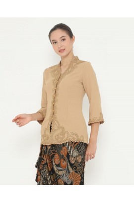 Lyne Halim Blouse Bordir Emas, BLO-8406